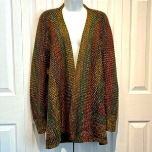 Mossimo Supply Co Multicoloured Open Face Cardigan Size S
